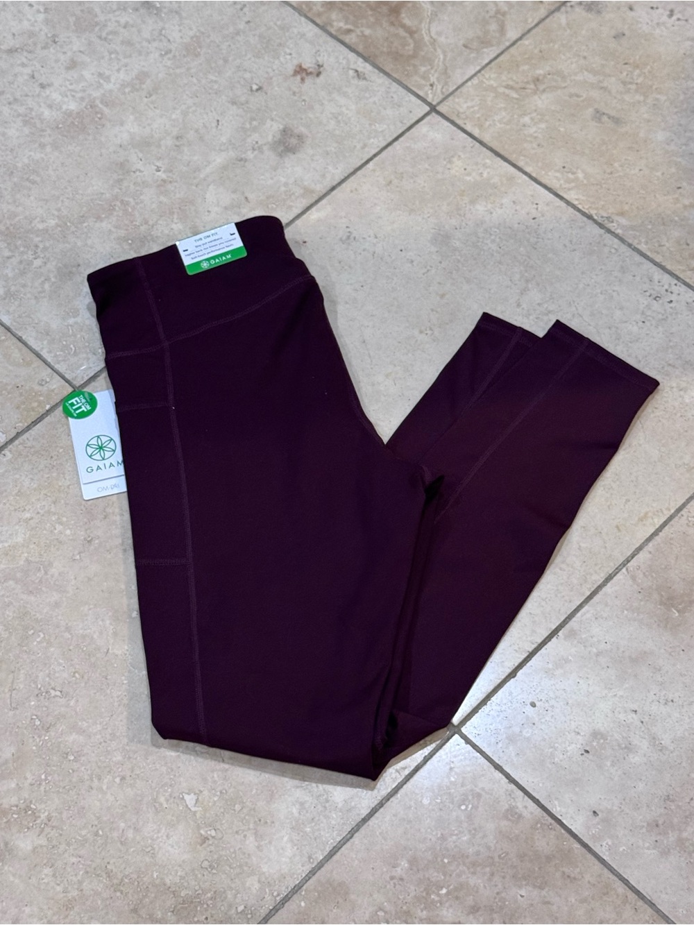 GAIAM Plum Performance Leggings